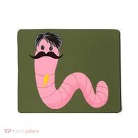 Worm With A Mustache James Tom Ariana Reality Mousepad thumb 0