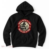 Walk With A Limp Weld Like A Pimp Funny Welding Welder Gift Hoodie thumb 0
