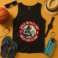 Walk With A Limp Weld Like A Pimp Funny Welding Welder Gift Tank Top thumb 4
