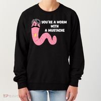 Worm With A Mustache James Tom Ariana Reality Women's Sweatshirt thumb 0