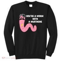 Worm With A Mustache James Tom Ariana Reality Sweatshirt thumb 0