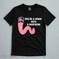 Worm With A Mustache James Tom Ariana Reality T-Shirt thumb 5
