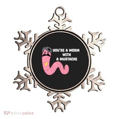 Worm With A Mustache James Tom Ariana Reality Ornament