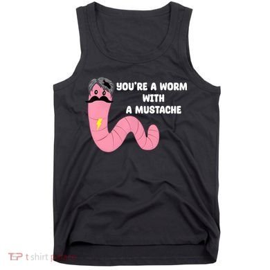 Worm With A Mustache James Tom Ariana Reality Tank Top