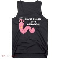 Worm With A Mustache James Tom Ariana Reality Tank Top thumb 0
