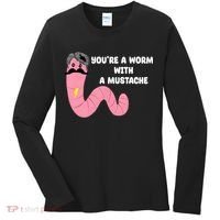Worm With A Mustache James Tom Ariana Reality Women's Long Sleeve Shirt thumb 0