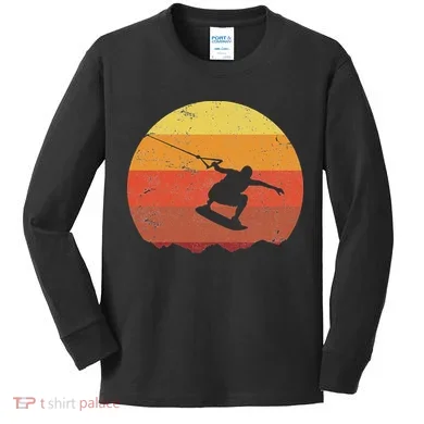 Wakeboard Kids Long Sleeve Shirt