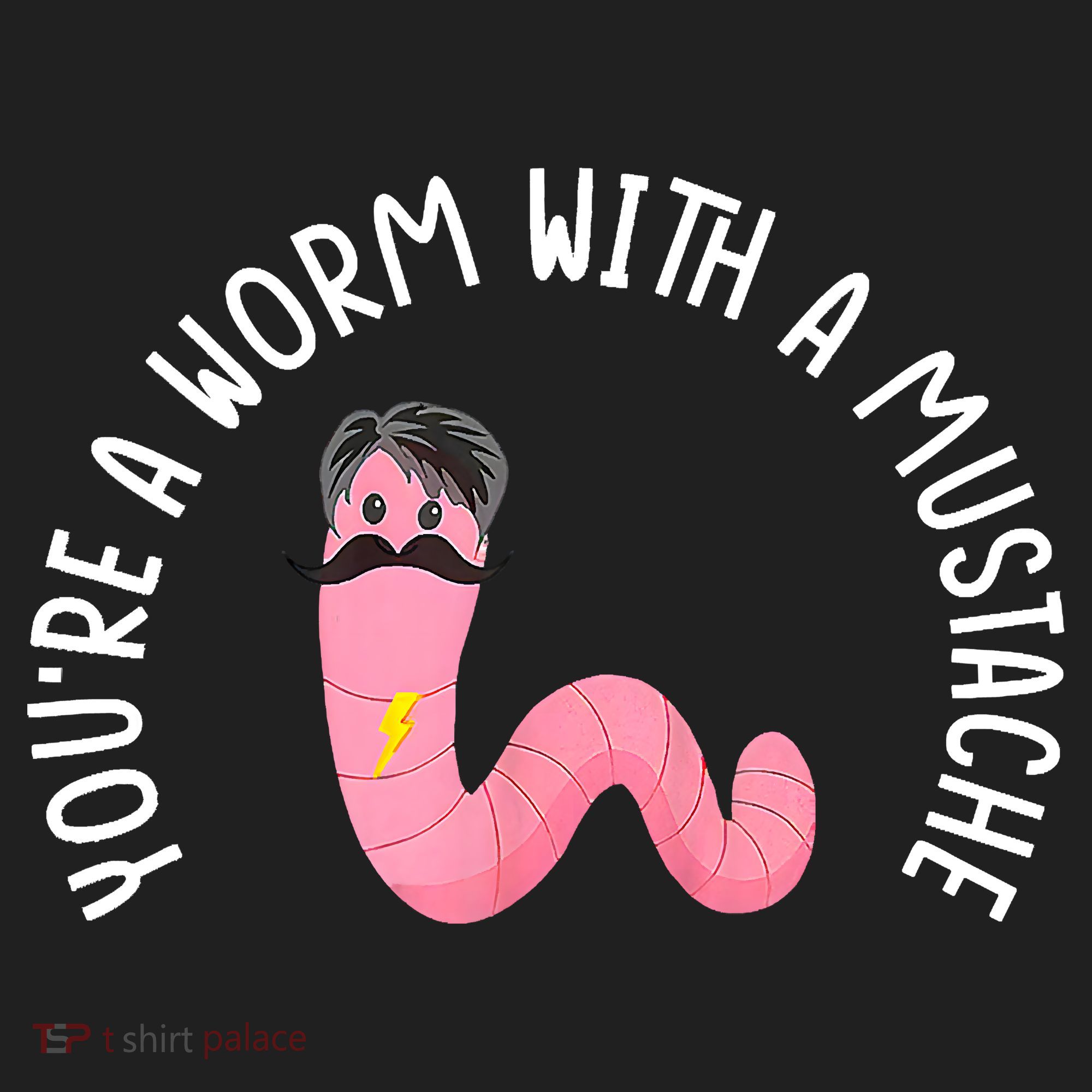 Worm With A Mustache James Tom Ariana Reality Funny Matching Beanie