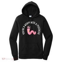 Worm With A Mustache James Tom Ariana Reality Funny Matching Women's Hoodie thumb 0