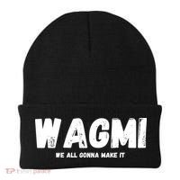 WAGMI We ALL Gonna Make It, Crypto And NFT, Cryptocurrency Beanie thumb 0