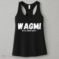 WAGMI We ALL Gonna Make It, Crypto And NFT, Cryptocurrency Women's Tank Top thumb 3