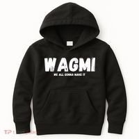 WAGMI We ALL Gonna Make It, Crypto And NFT, Cryptocurrency Kids Hoodie thumb 0