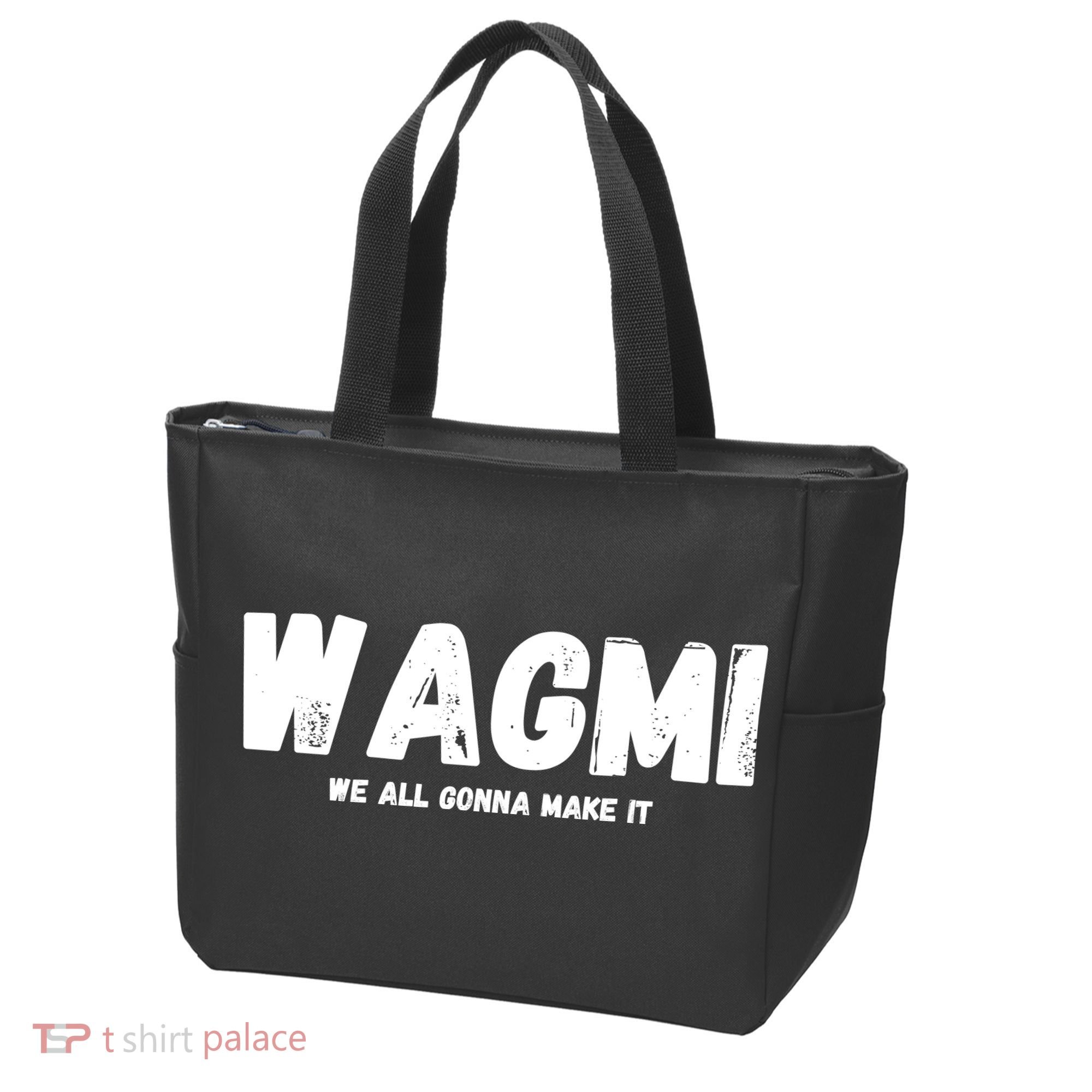 WAGMI We ALL Gonna Make It, Crypto And NFT, Cryptocurrency Tote Bag