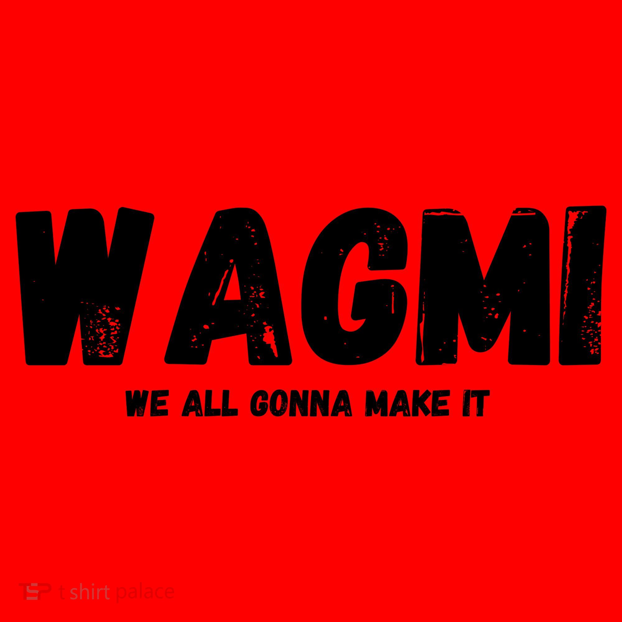 WAGMI We ALL Gonna Make It, Crypto And NFT, Cryptocurrency Santa Hat