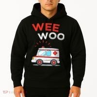 Wee Woo Ambulance Amr Funny Ems Emt Paramedic Hoodie thumb 2
