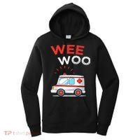 Wee Woo Ambulance Amr Funny Ems Emt Paramedic Women's Hoodie thumb 0