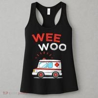 Wee Woo Ambulance Amr Funny Ems Emt Paramedic Women's Tank Top thumb 3