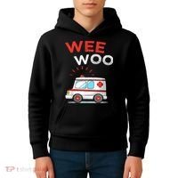 Wee Woo Ambulance Amr Funny Ems Emt Paramedic Kids Hoodie thumb 4