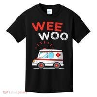 Wee Woo Ambulance Amr Funny Ems Emt Paramedic Kids T-Shirt thumb 0