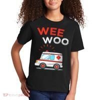 Wee Woo Ambulance Amr Funny Ems Emt Paramedic Kids T-Shirt thumb 2