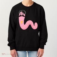Worm With A Mustache James Tom Ariana Reality Women's Sweatshirt thumb 0