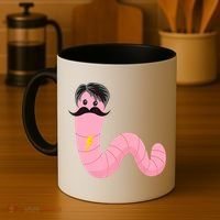 Worm With A Mustache James Tom Ariana Reality Coffee Mug thumb 4