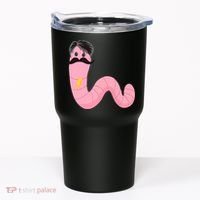 Worm With A Mustache James Tom Ariana Reality Tumbler thumb 0