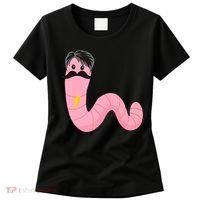Worm With A Mustache James Tom Ariana Reality Women's T-Shirt thumb 0