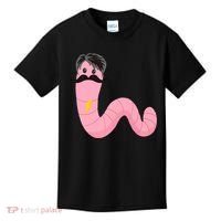 Worm With A Mustache James Tom Ariana Reality Kids T-Shirt thumb 0