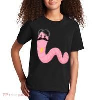 Worm With A Mustache James Tom Ariana Reality Kids T-Shirt thumb 2