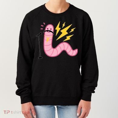 Worm With A Mustache Tom Ariana Reality Women's Sweatshirt