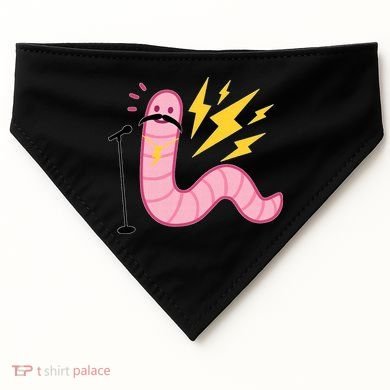 Worm With A Mustache Tom Ariana Reality USA-Made Doggie Bandana