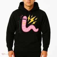 Worm With A Mustache Tom Ariana Reality Hoodie thumb 2