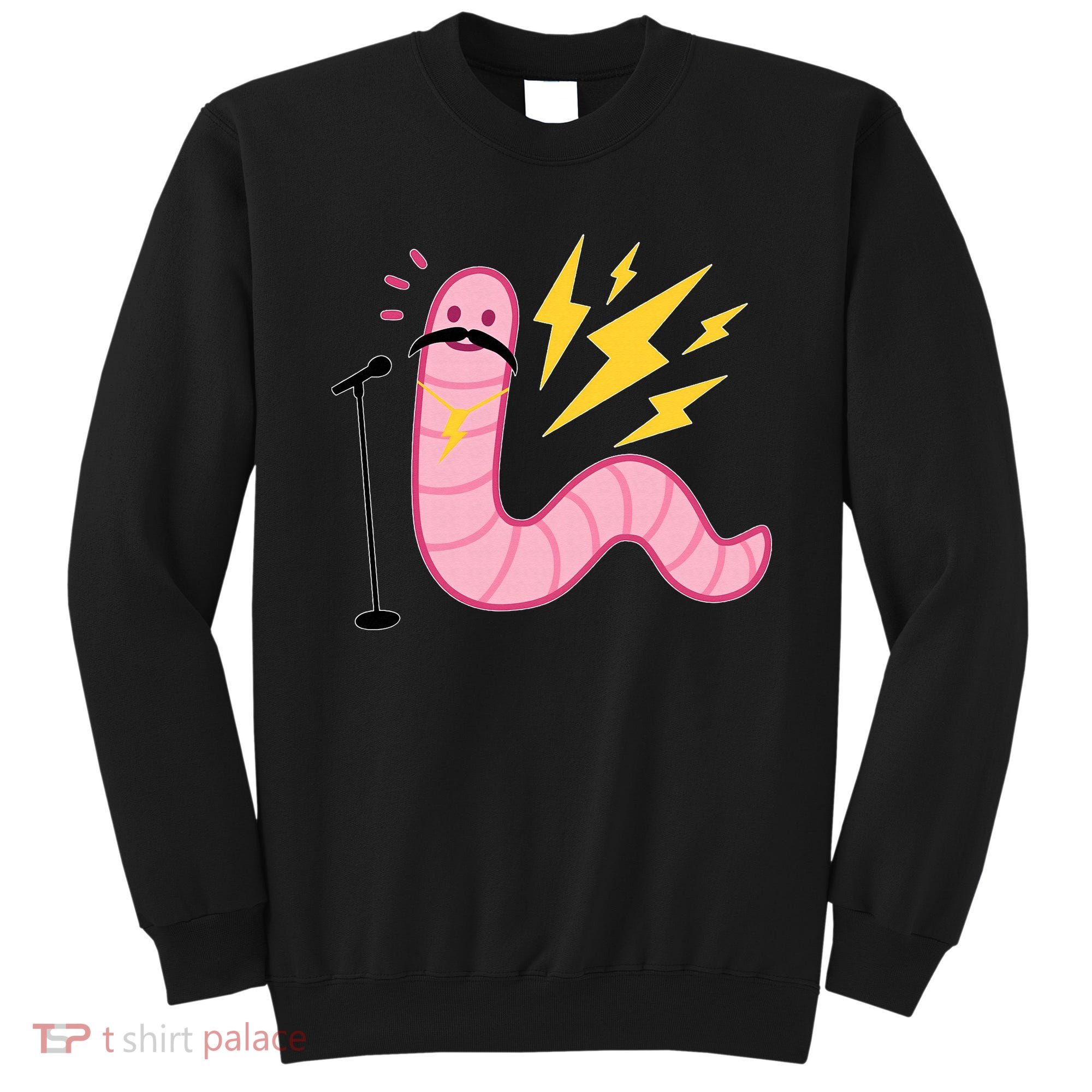 Worm With A Mustache Tom Ariana Reality Sweatshirt