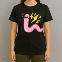 Worm With A Mustache Tom Ariana Reality T-Shirt thumb 4