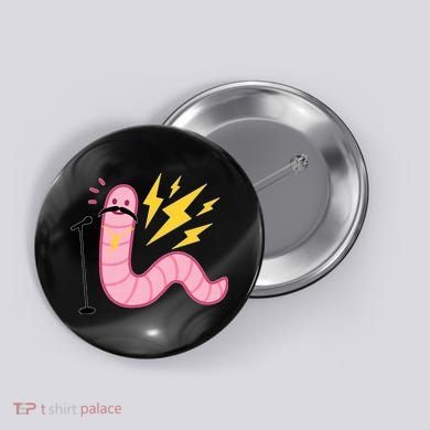 Worm With A Mustache Tom Ariana Reality Button