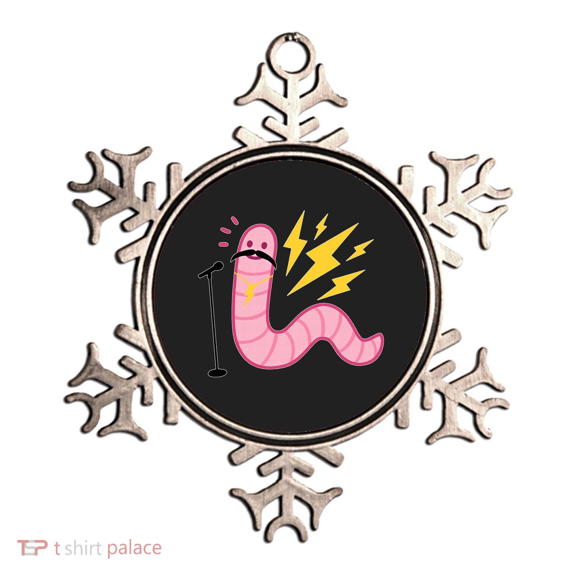Worm With A Mustache Tom Ariana Reality Ornament