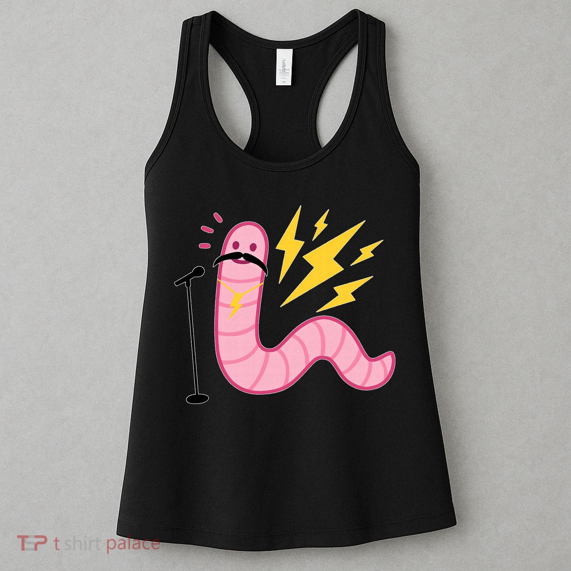 Worm With A Mustache Tom Ariana Reality Women's Tank Top