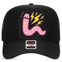 Worm With A Mustache Tom Ariana Reality Hat thumb 0