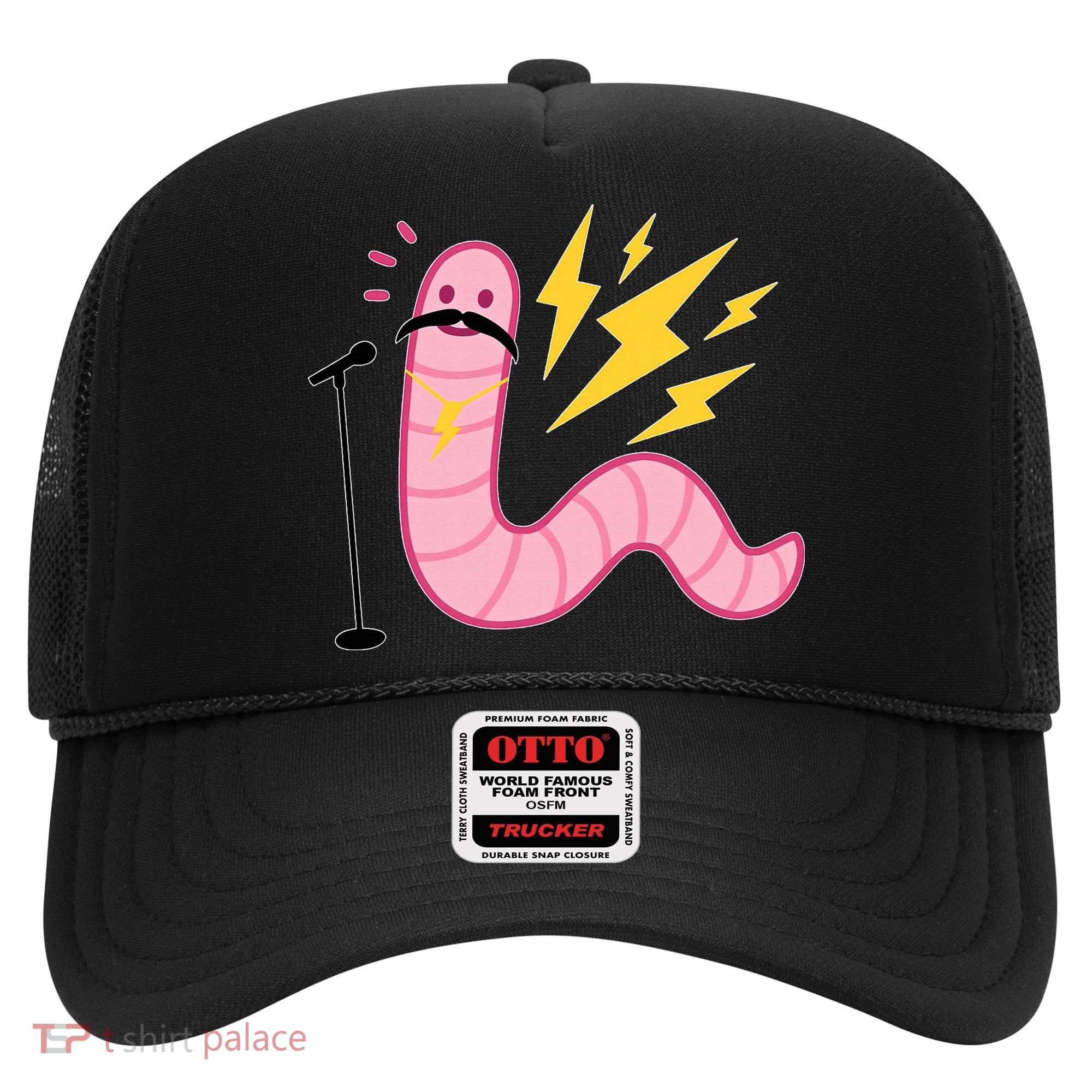 Worm With A Mustache Tom Ariana Reality Hat
