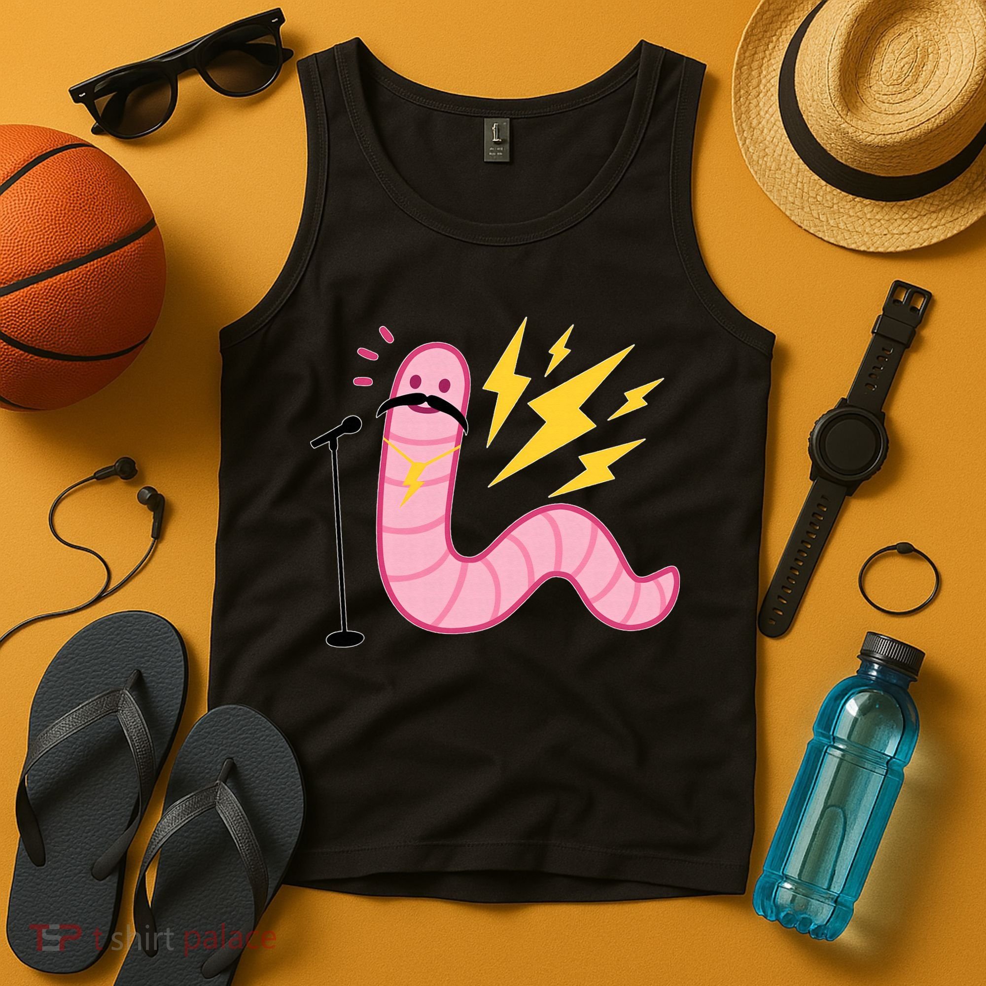 Worm With A Mustache Tom Ariana Reality Tank Top