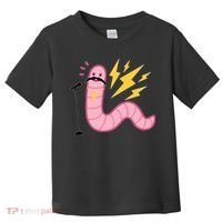 Worm With A Mustache Tom Ariana Reality Toddler T-Shirt thumb 0