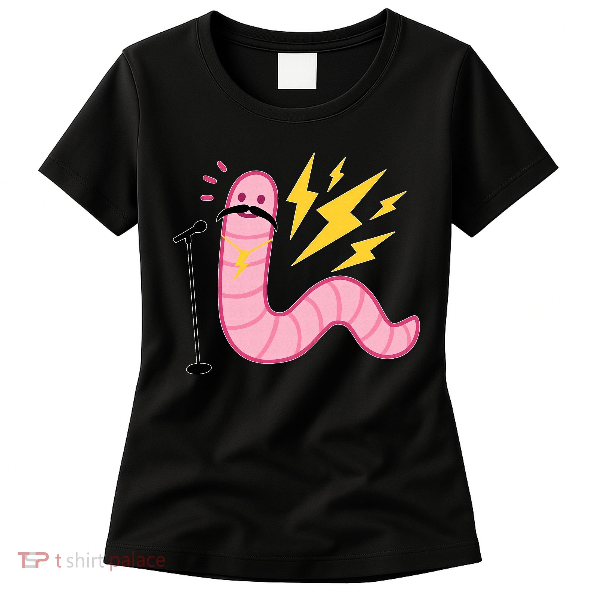 Worm With A Mustache Tom Ariana Reality Women's T-Shirt
