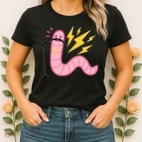 Worm With A Mustache Tom Ariana Reality Women's T-Shirt thumb 2