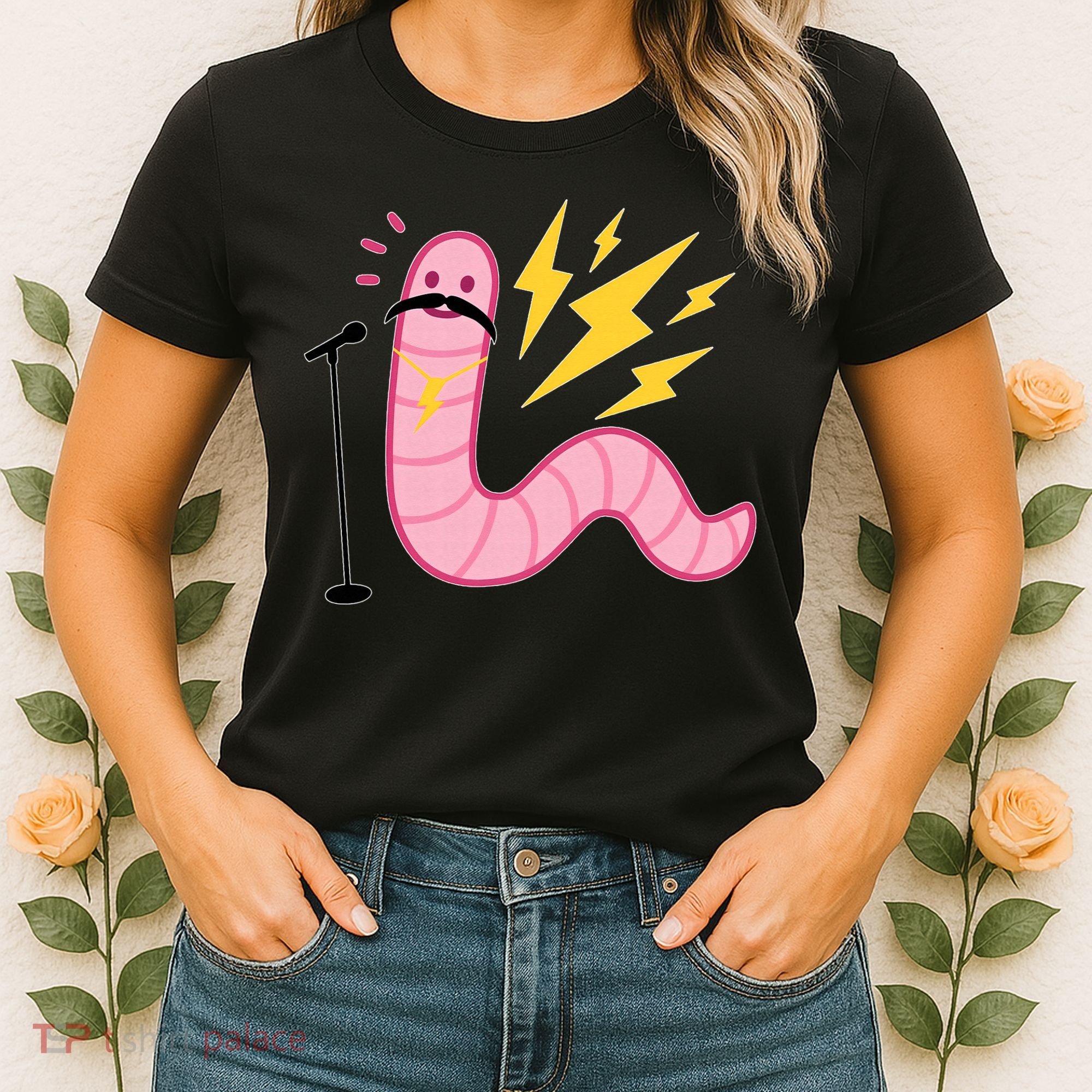 Worm With A Mustache Tom Ariana Reality Women's T-Shirt