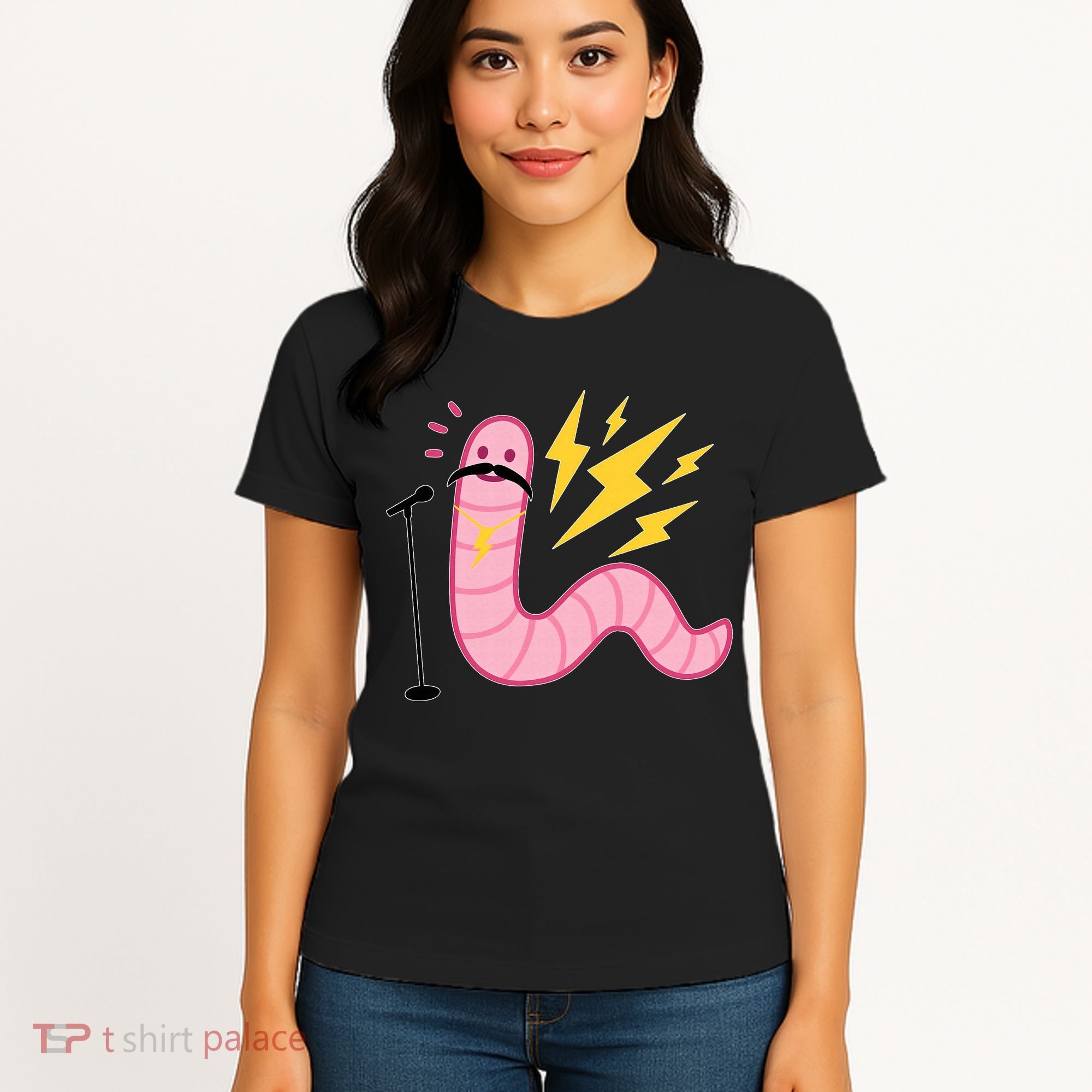Worm With A Mustache Tom Ariana Reality Women's T-Shirt