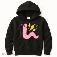 Worm With A Mustache Tom Ariana Reality Kids Hoodie thumb 0