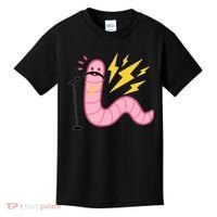 Worm With A Mustache Tom Ariana Reality Kids T-Shirt thumb 0