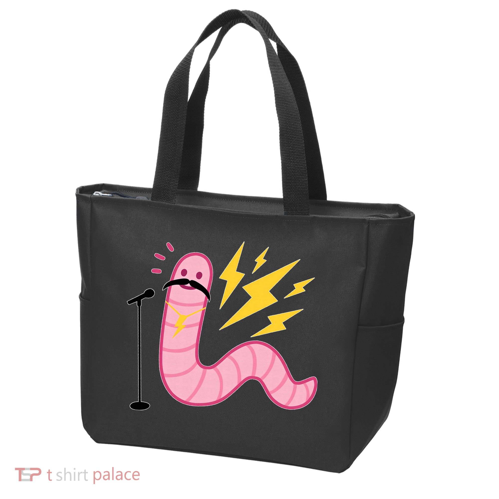 Worm With A Mustache Tom Ariana Reality Tote Bag