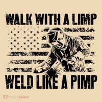Walk With A Limp Weld Like A Pimp Tote Bag thumb 4